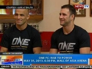 NTG: One FC: Rise to Power, May 31, 2013, 6:30 PM, Mall of Asia Arena