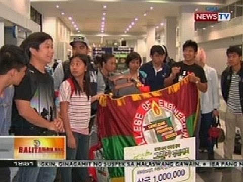 BT: Grupo ng mga estudyante ng UP wagi sa Int'l Green Car Competition sa South Korea