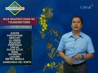 24 Oras: Pag-ulan o thunderstorm, mas mapapadalas pa ngayong huling linggo ng Mayo