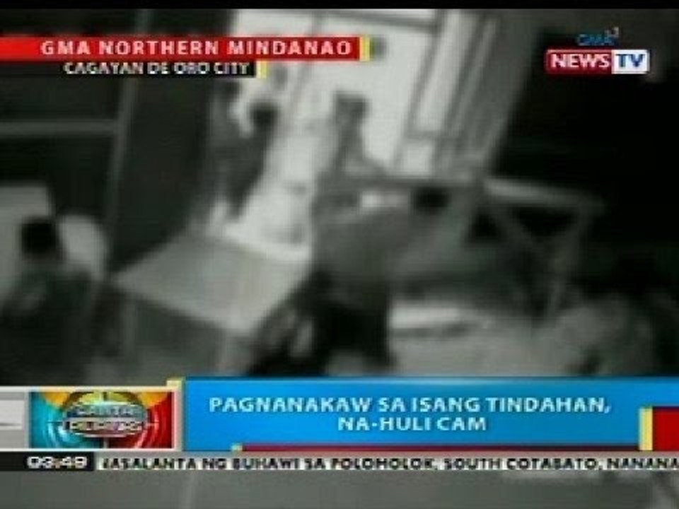 BP: Pagnanakaw sa isang tindahan sa CDO, na-huli cam