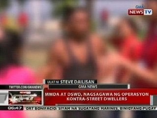 QRT: MMDA at DSWD, nagsagawa ng operasyon vs-street dwellers sa Maynila