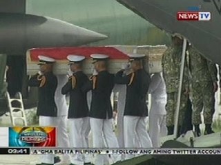 BP: Mga labi ng 7 sundalong nasawi sa Patikul, Sulu, ibuburol sa Marine Corps Headquarters