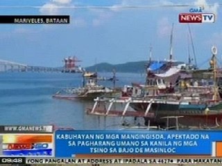 Download Video: NTG: Kabuhayan ng mga mangingisda, apektado na sa pagharang nga mga Tsino sa Bajo de Masinloc