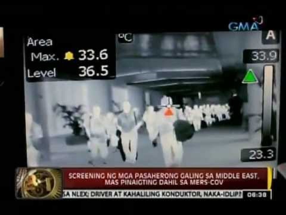 24 Oras: Screening ng mga pasaherong galing sa Middle East, mas pinaigting dahil sa Mers-Cov