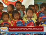 UB: Mga komunidad ng mga Mamanwa, hinandugan ng school supplies ng Kapuso Foundation