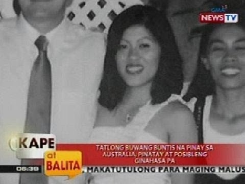 KB: 3 buwang buntis na Pinay sa Australia, pinatay at posibleng ginahasa