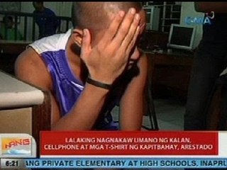 UB: Lalaking nagnanakaw umano ng kalan, cellphone at mga t-shirt ng kapitbahay, arestado sa Pasay