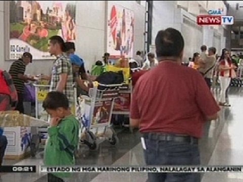 SONA: Isang bahagi ng NAIA 1, isinara muna matapos masira ang kisame nito