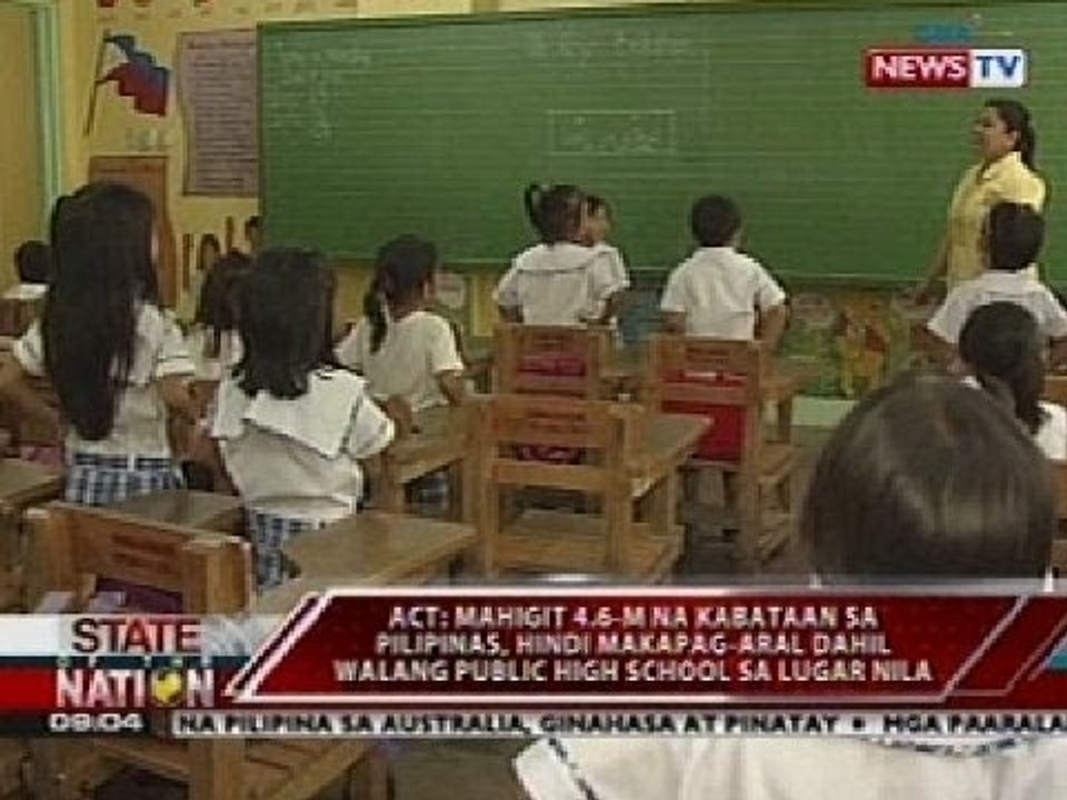 SONA: Mahigit 34,000 classrooms, kulang sa buong bansa