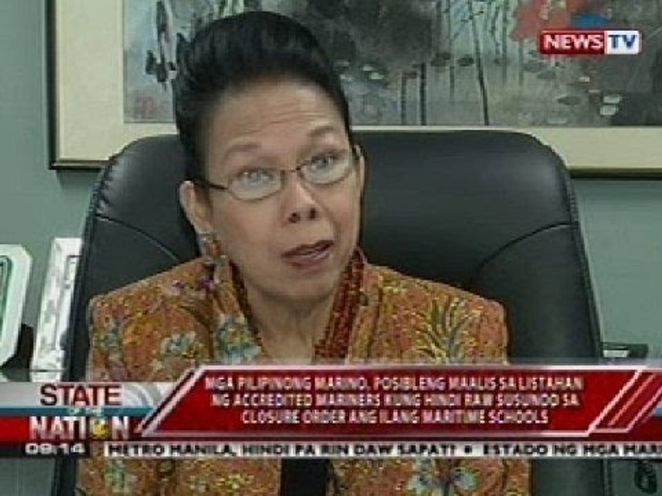 100+ BS Marine Transportation/Marine Engineering programs ng iba't ibang schools, ipinatitigil