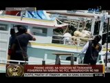 Fishing vessel na sinakyan ng Taiwanese fisherman na nabaril ng PCG, ininspeksyon ng NBI