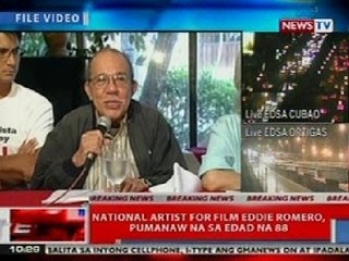 NTVL: National Artist for Film Eddie Romero, pumanaw na sa edad na 88