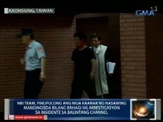 Saksi: NBI team sa Taiwan, pinulong ang mga kaanak ng nasawing mangingisda sa Balintang Channel