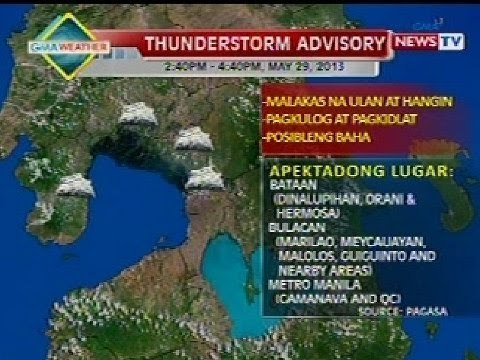 QRT: Weather update as of 5:41 p.m. (May 29, 2013)
