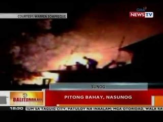BT: 5 patay sa nasunog na apartment complex sa   Las Piñas; 7 bahay, nasunog sa QC
