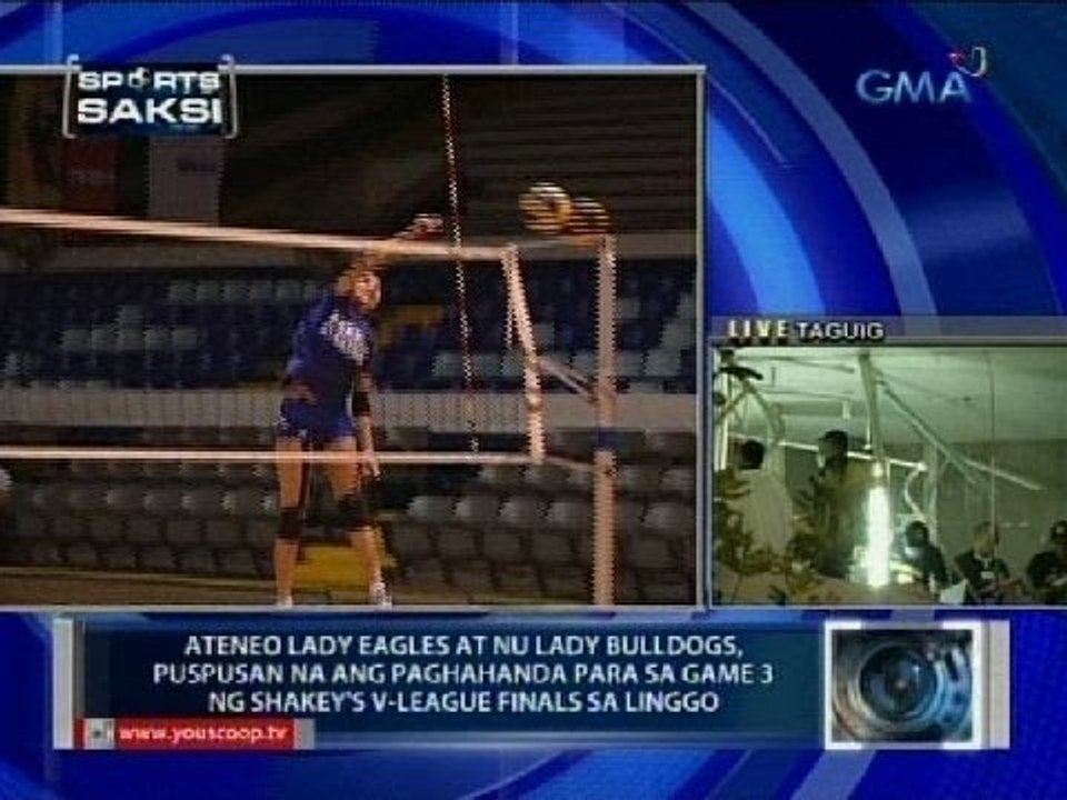 Saksi: Ateneo Lady Eagles at NU Lady Bulldogs, puspusan na ang paghahanda