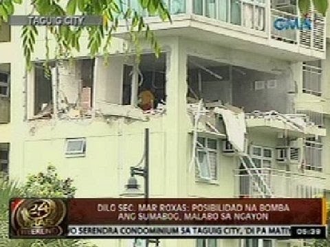 24Oras: Lahat ng posibleng anggulo sa pagsabog sa condo unit sa Taguig, iniimbestigahan