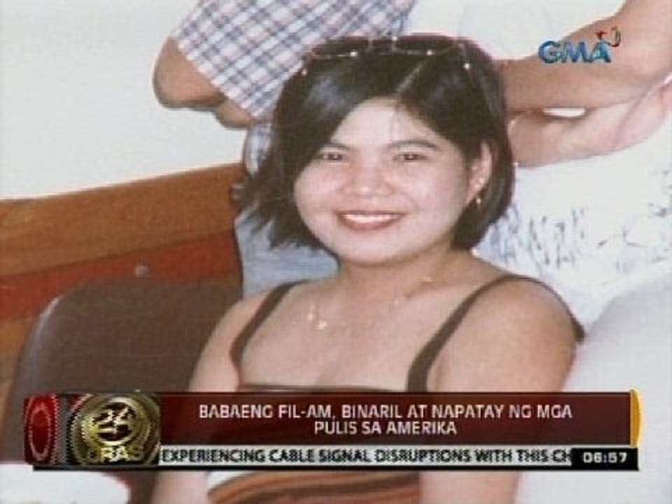 24 Oras: Babaeng Fil-Am, binaril at napatay ng mga pulis sa Amerika