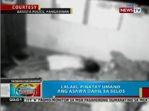 BP: Lalaki sa Basista, Pangasinan, pinatay umano ang asawa dahil sa selos