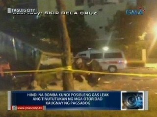 Saksi: llang biktima ng pagsabog sa Two Serendra, isinugod sa St. Luke's Medical Center