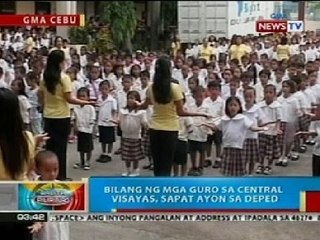 BP: Bilang ng mga guro sa Central Visayas, sapat ayon sa DepEd