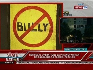 SONA: Kampanya kontra bullying, inilunsad ng isang eskwelahan