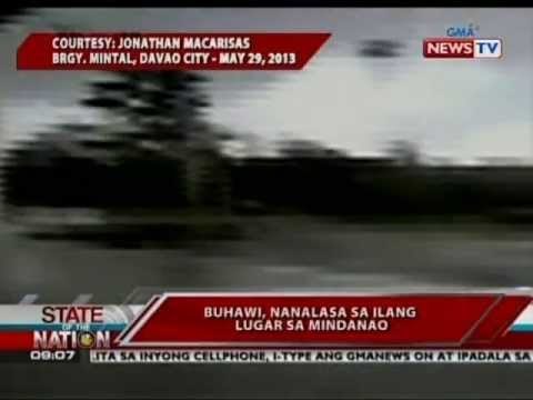 SONA: Buhawi, nanalasa sa ilang lugar sa Mindanao