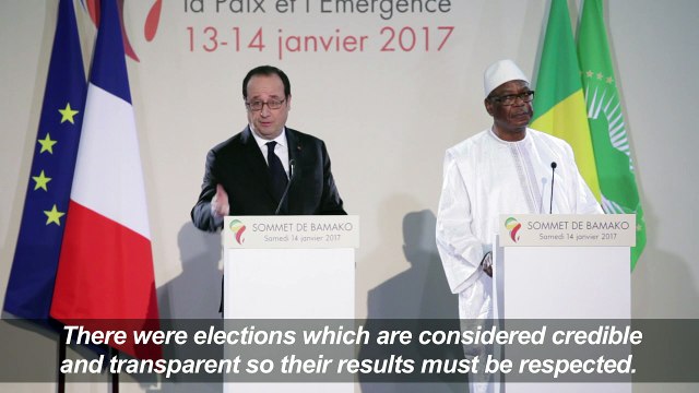 Mali urges Gambia's leader to avoid 'bloodbath' and step down