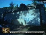 24 Oras: Dalawa, patay sa pagtaob ng truck sa Sual, Pangasinan