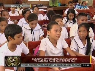 24 Oras: Entablado at principal's office, ginawa na ring silid-aralan