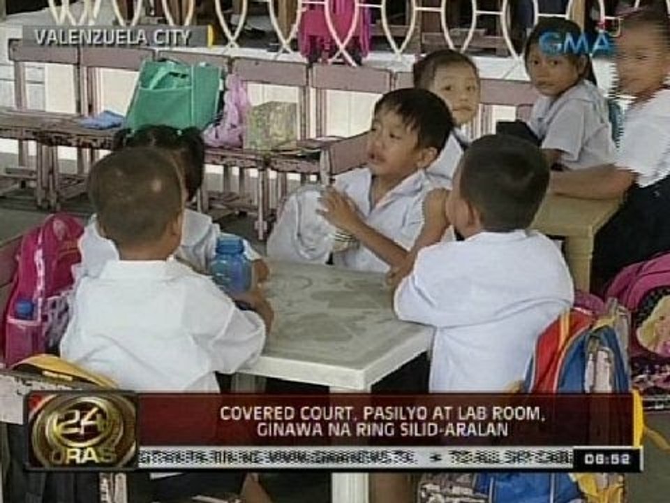 24 Oras: Covered court, pasilyo at lab room, ginawa na ring silid-aralan