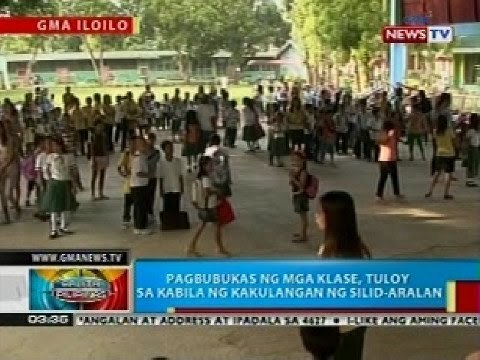 BP: Kakulangan sa mga silid-aralan, problema pa rin sa ilang paaralan