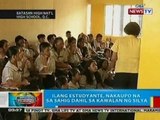 BP: Ilang estudyante sa Batasan HS, nakaupo na sa sahig dahil sa kawalan ng upuan