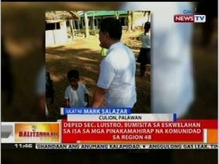 BT: DepEd Sec. Luistro, bumisita sa eskwelahan sa isa sa mga pinakamahirap na komunidad sa Reg. 48