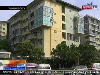 NTG: Ilang ambulansya at fire truck, nakaantabay malapit sa Two Serendra Condominium