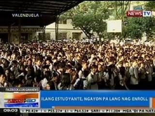NTG: Ilang estudyante sa Valenzuela, ngayong pa lang nag-enroll