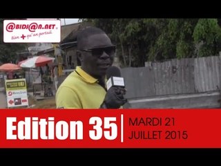 JT de l’Émergence / Gbi de fer sur les traces des caniveaux à ciel ouvert