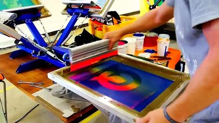 How to screen print T-Shirt Designs Properly.