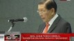 QRT: Sen. Juan Ponce Enrile, nagbitiw bilang Senate President