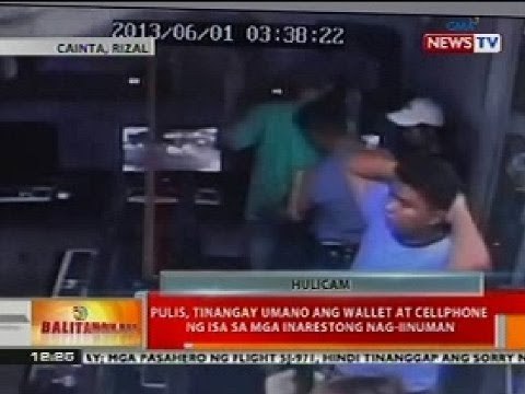 BT: Pulis sa Cainta, Rizal, tinangay umano ang wallet at cellphone ng 1 sa mga inaresto