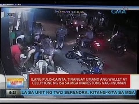 UB: Ilang pulis-Cainta, tinangay umano ang wallet at cellphone ng isa mga inarestong nag-iinuman