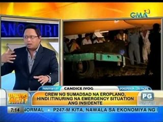 Unang Hirit: Talakayan with Igan: Aberyang dulot ng sumadsad na eroplano ng Cebu Pacific