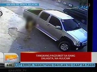 UB: Tangkang pagdukot ng isang dalagita, na-hulicam