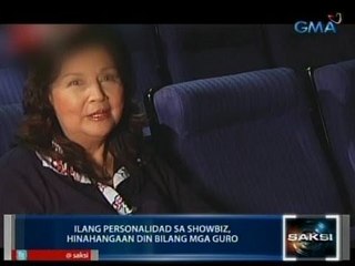 Saksi: Ilang showbiz personalities, hinahangaan din bilang mga guro