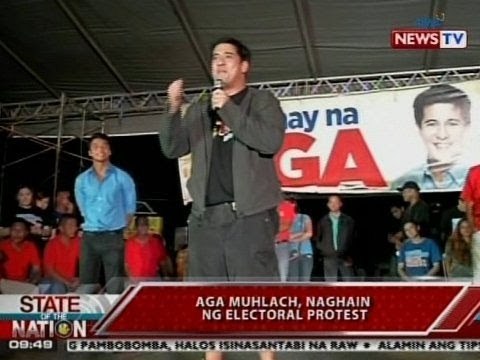 SONA: Aga Muhlach, naghain ng electoral protest