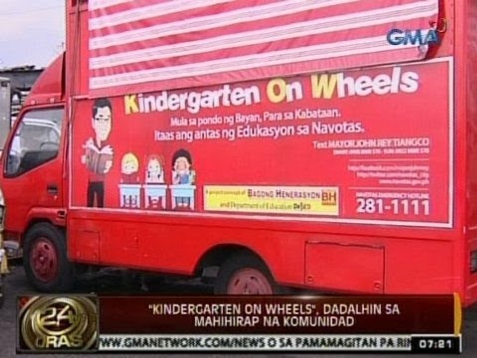 24Oras: 'Kindergarten on Wheels', dadalhin sa mahihirap na komunidad