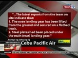 QRT: Cebu Pacific, nakikipagtulungan sa CAAP para maialis ang eroplano sa Davao Int'l Airport