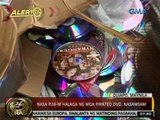 24Oras: Nasa P24-M halaga ng mga pirated DVD, nasamsam sa Quiapo, Maynila