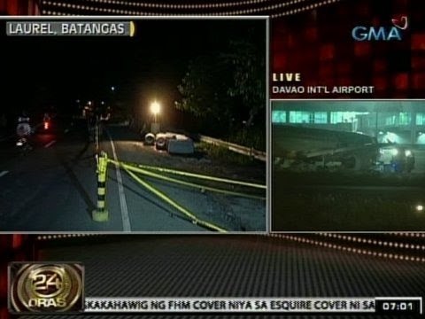 24Oras: 3, patay sa pagguho ng ginagawang riprap sa Laurel, Batangas