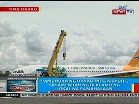 BP: Pamunuan ng Davao Int'l Airport, sasampahan ng reklamo ng lokal na pamahalaan